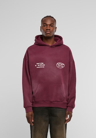 Another Cotton Lab Sweatshirt 'Pasta Night' in Rood
