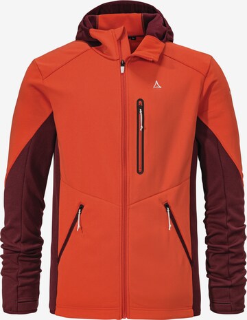 Schöffel Performance Jacket 'Lodron' in Orange: front