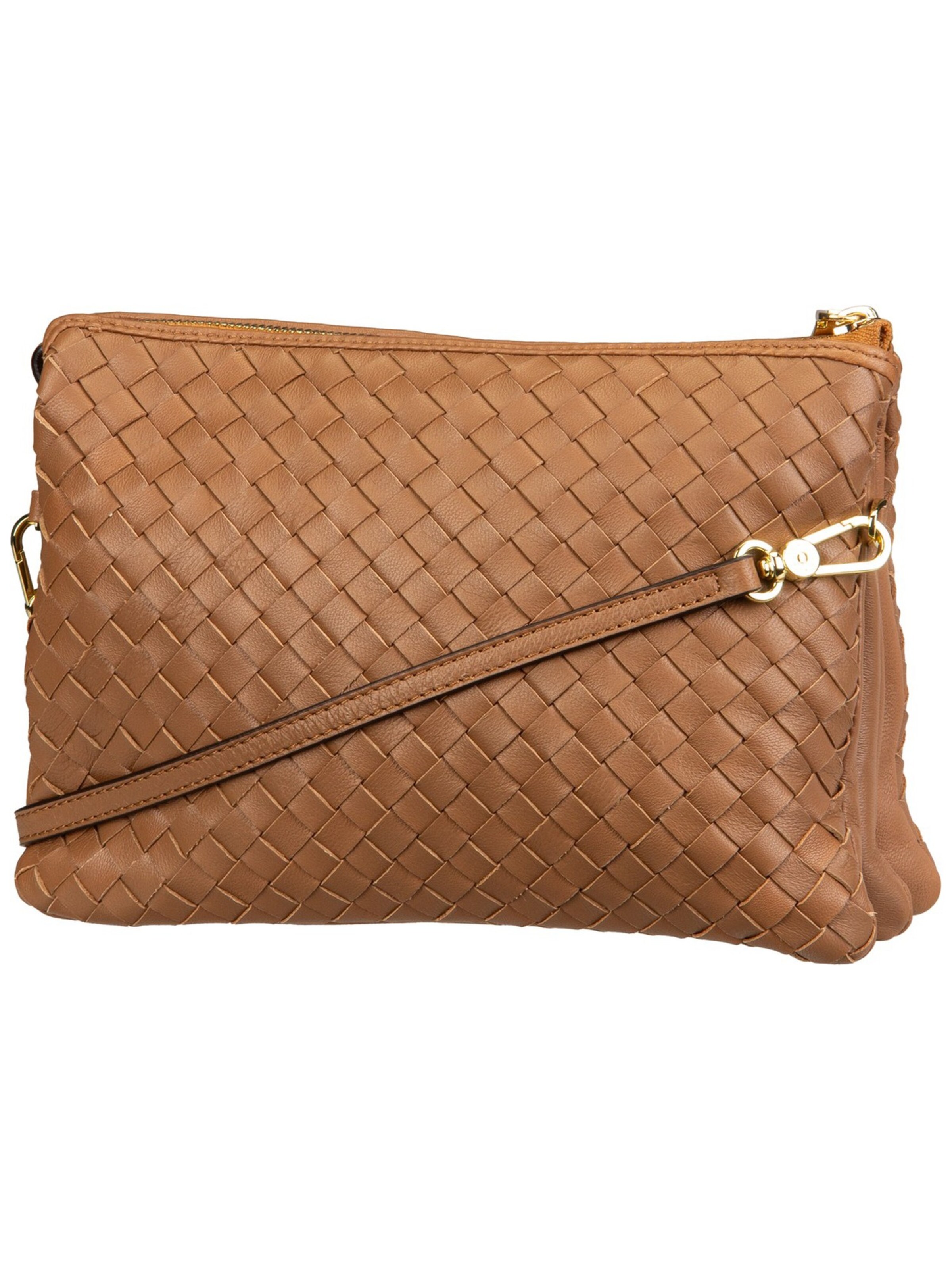 ABRO Crossbody Bag 'Piuma' in Brown