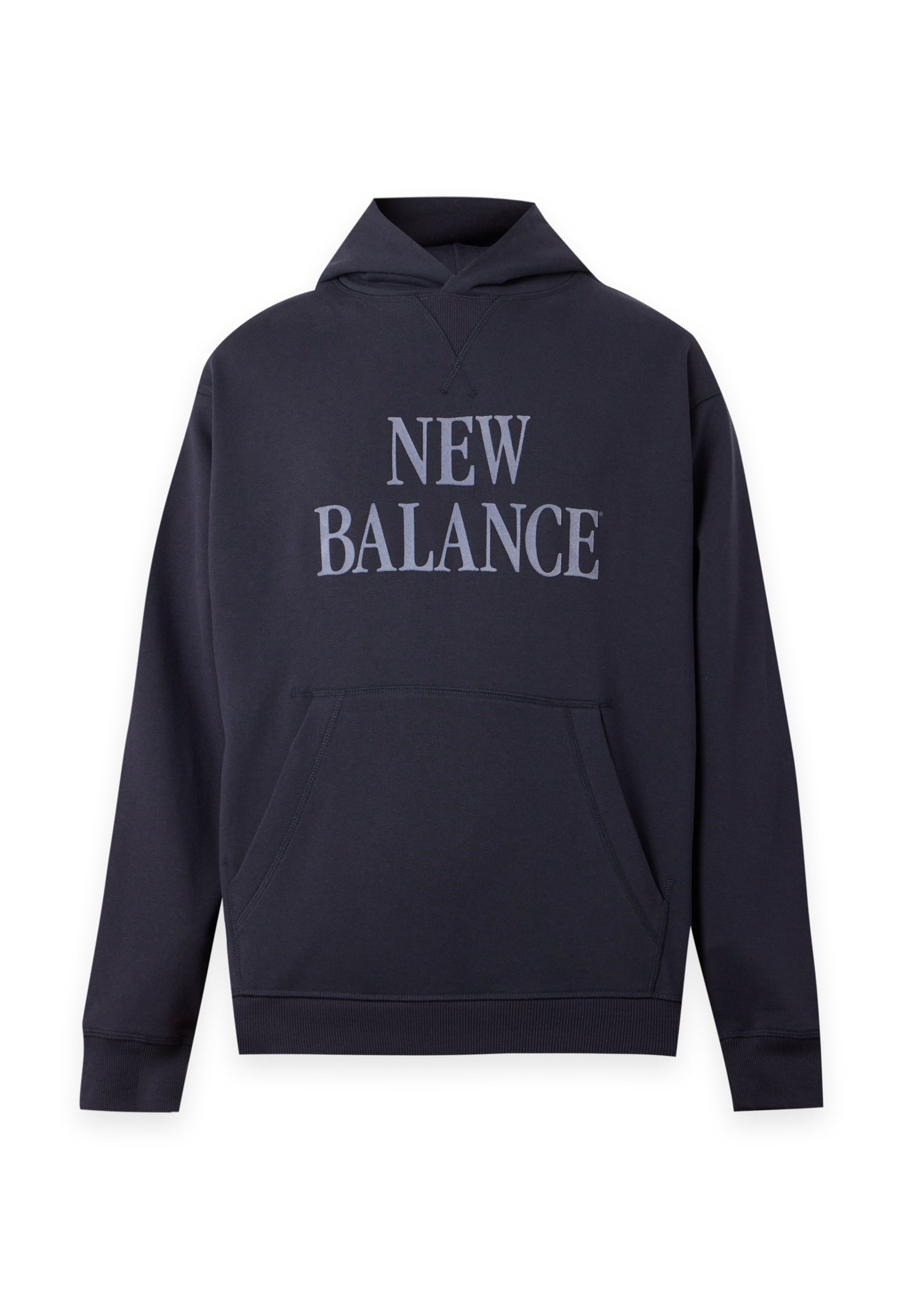 Sweat-shirt new balance en bleu : devant