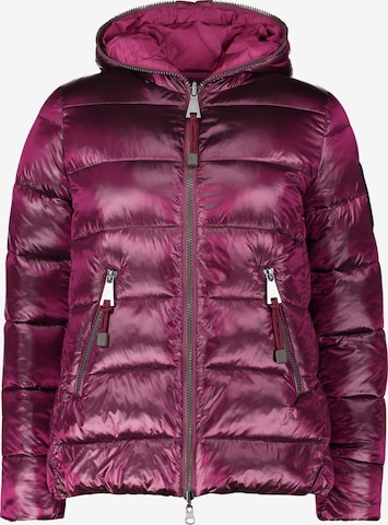 Betty Barclay Winter Jacket in Purple: front