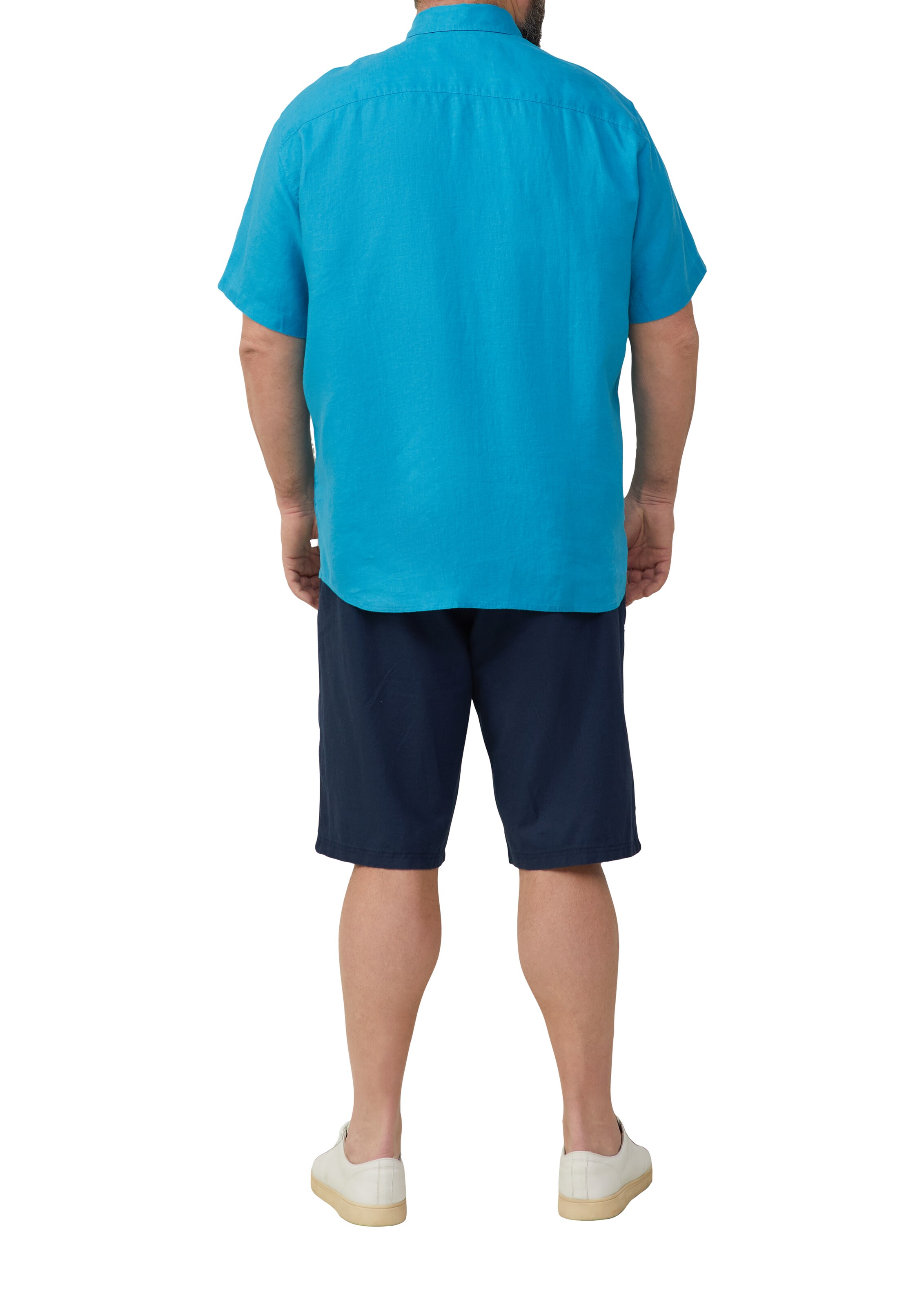 s.Oliver Men Big Sizes Comfort Fit Hemd in Blau