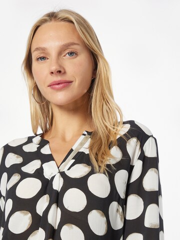 Cartoon Blouse in Black