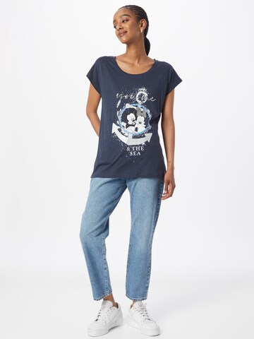 ZABAIONE - Camiseta 'Lisa' en azul