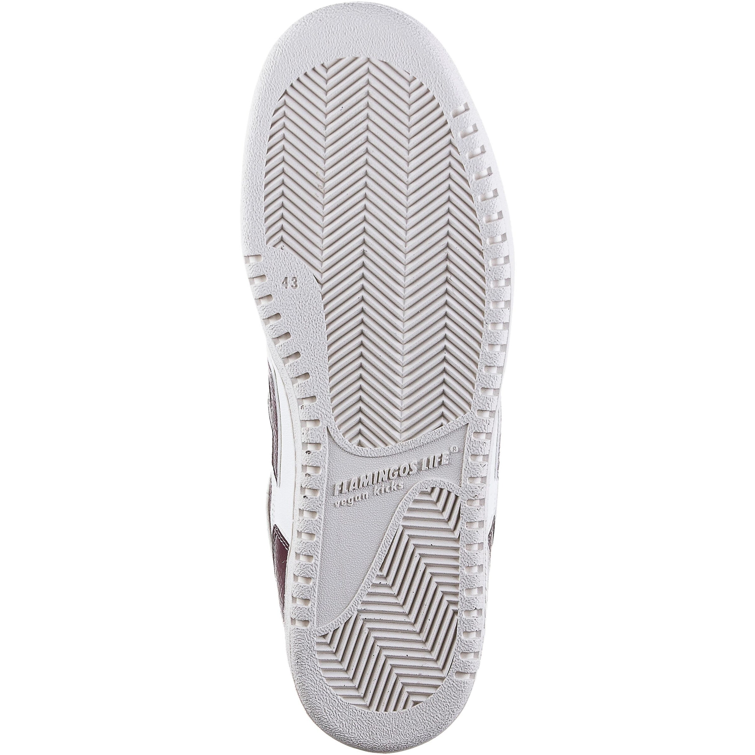 Flamingos' Life - Sapatilhas baixas 'Retro 86s' em branco