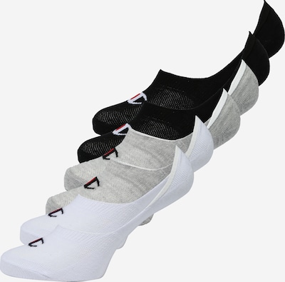 Champion Authentic Athletic Apparel Socken in grau / rot / schwarz / weiß, Produktansicht