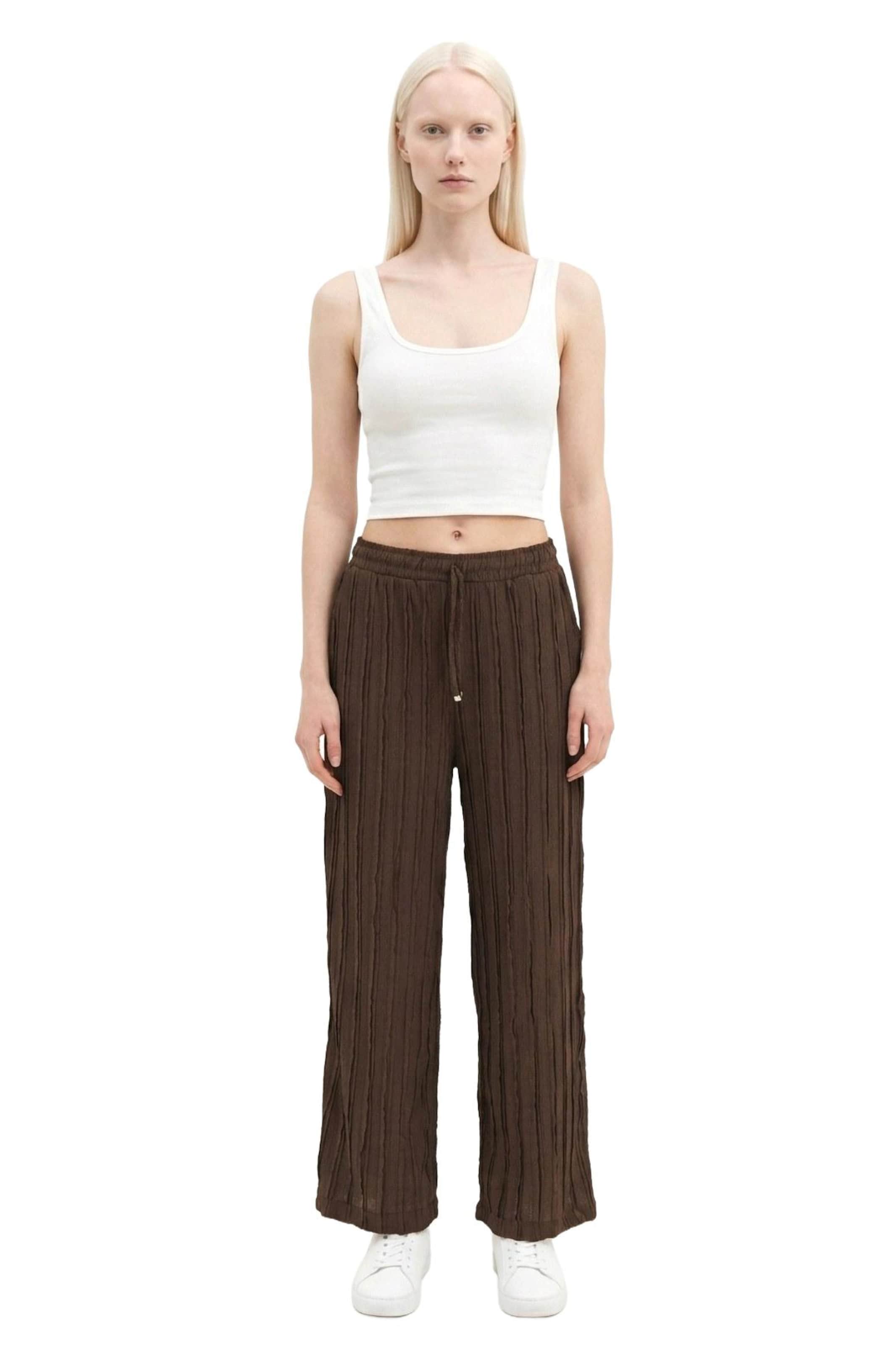No Matter What Loosefit Broek in Bruin