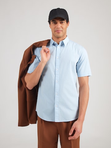 Only & Sons Regular Fit Skjorte 'ONSFLORIA' i blå: forside