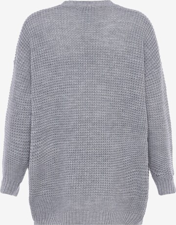 BLONDA Knit Cardigan in Grey