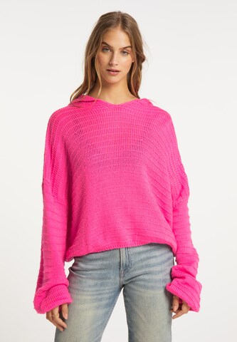 IZIA Sweater in Pink: front