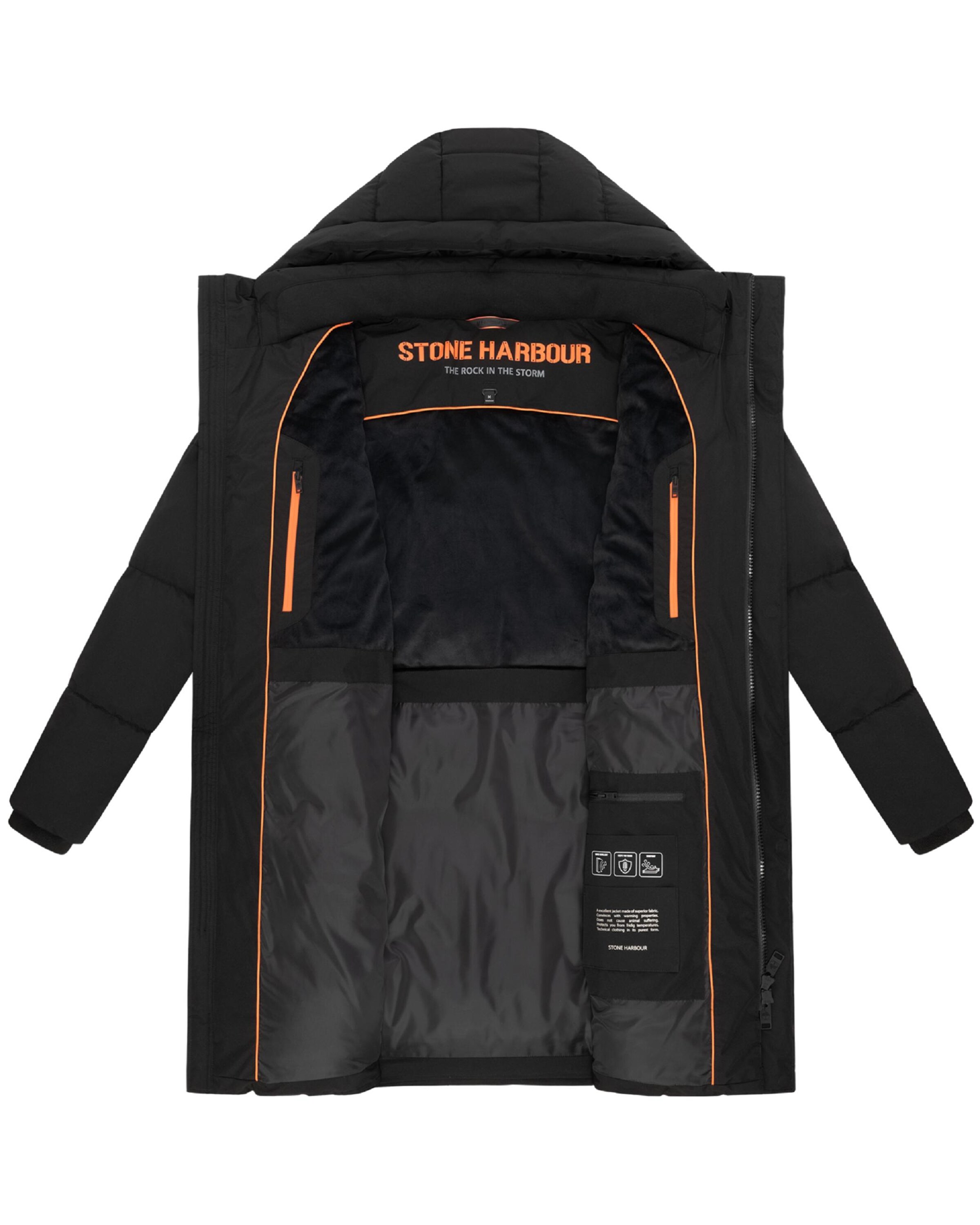 Cappotto invernale 'Hadrieen XX' di STONE HARBOUR in nero