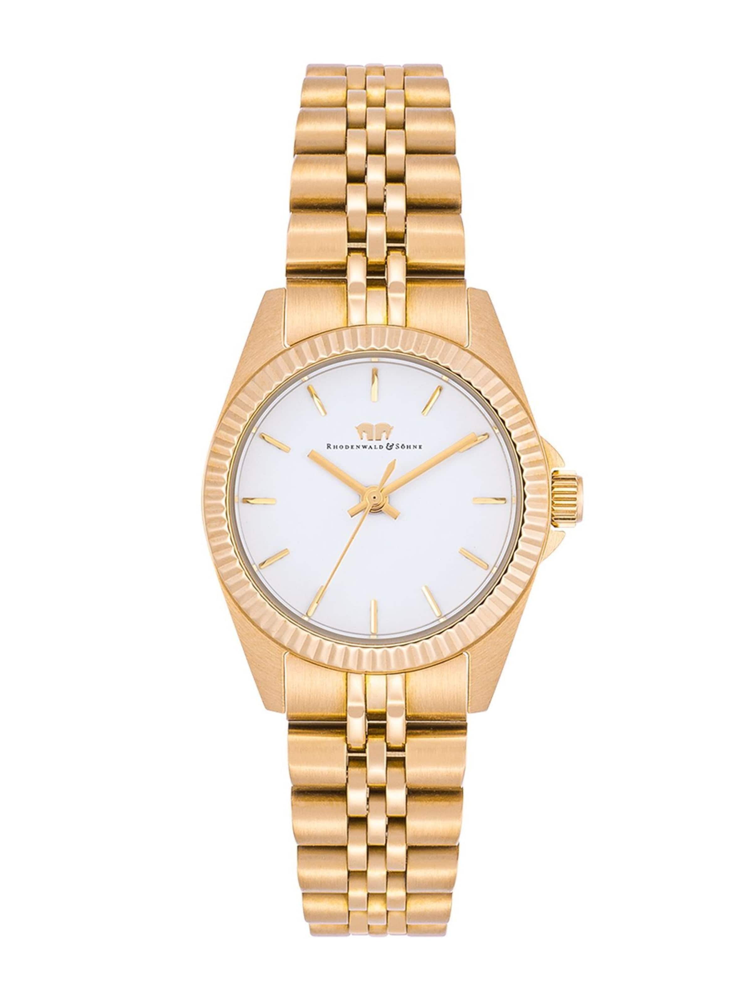 Montre à affichage analogique Rhodenwald & Söhne en or : devant