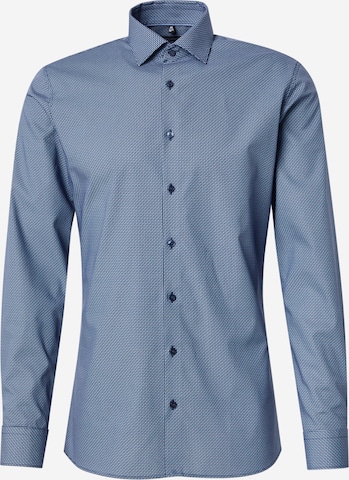 OLYMPSlim Fit Košulja - plava boja: prednji dio