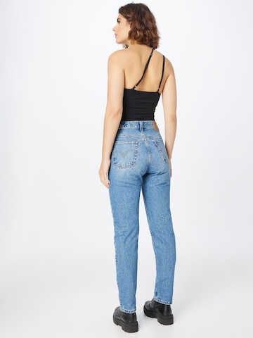 LEVI'S ® Regular Jeans '501 Crop' i blå