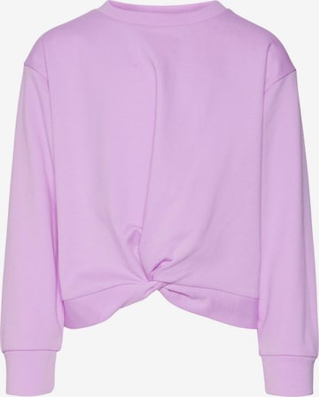 Vero Moda Girl Sweatshirt 'OCTAVIA' in Purple: front
