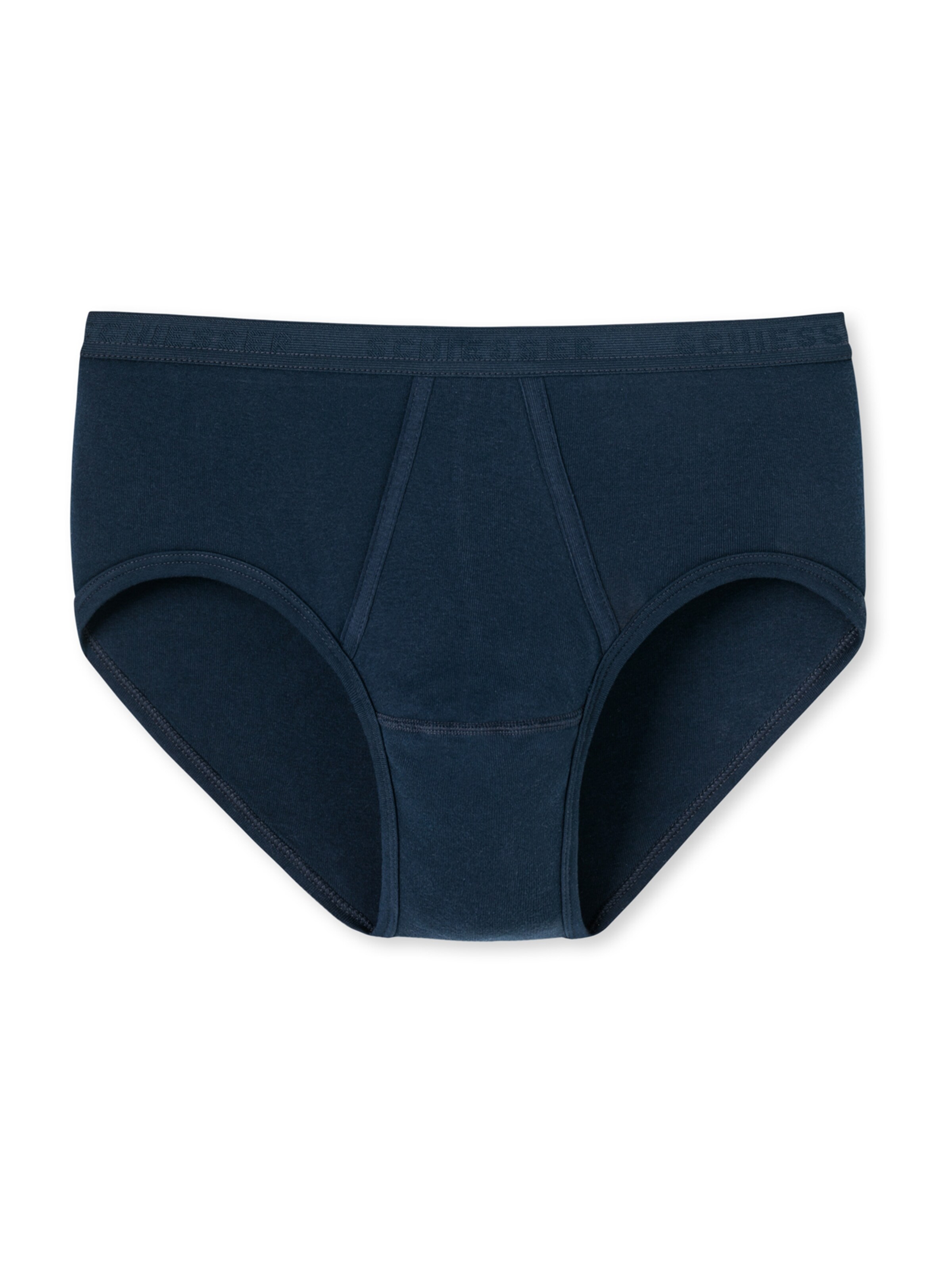 SCHIESSER Slip 'Original Classics' in Blau: Vorderseite