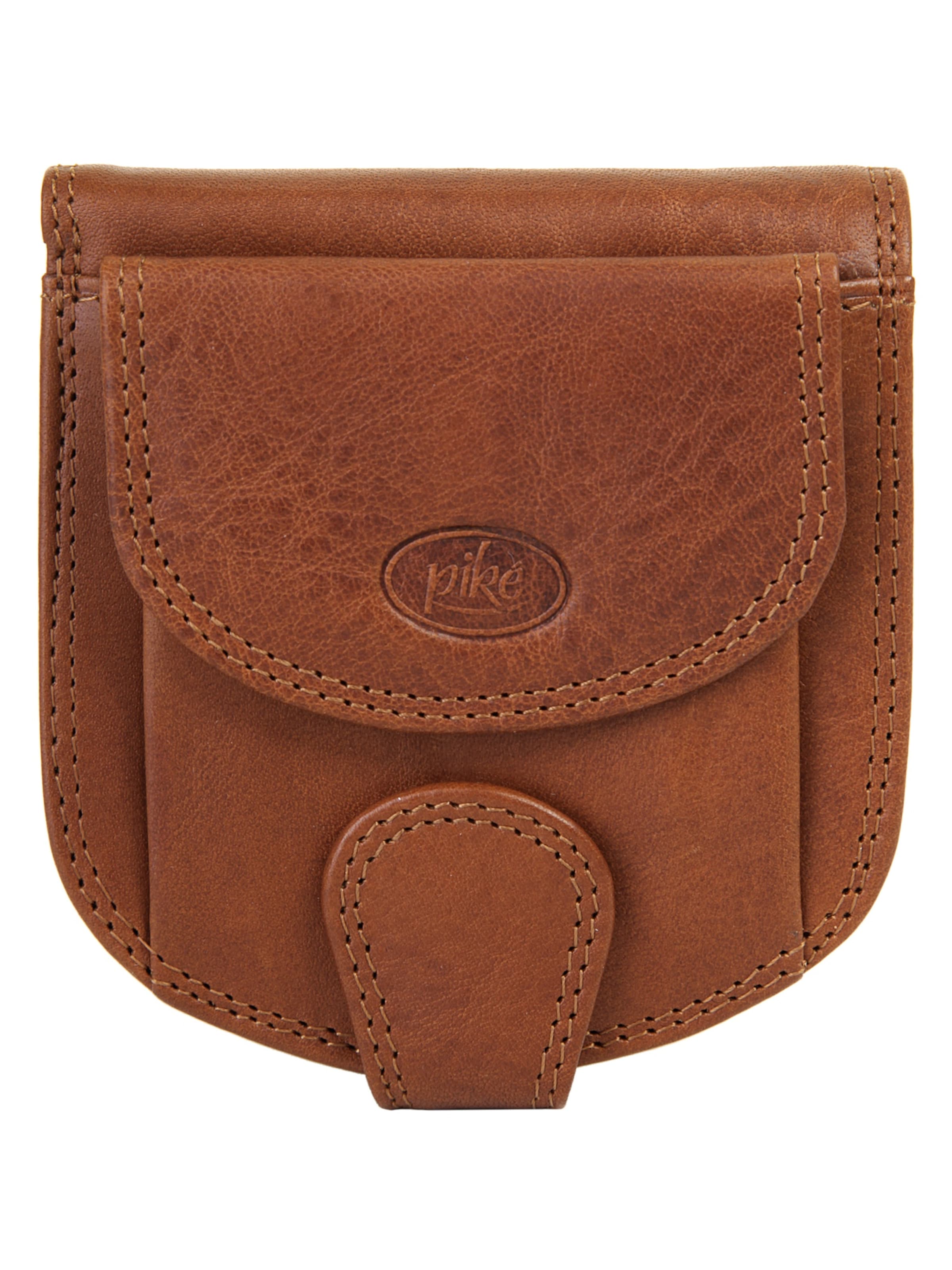 piké Wallet in Brown: front
