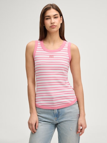 JOOP! Jeans Top ' Tiani ' in Pink: front