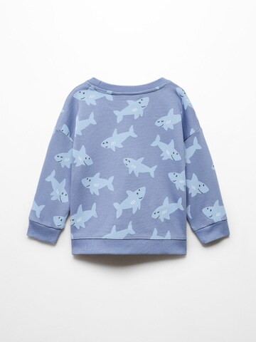 MANGO KIDS Sweatshirt 'Sharky' in Blue