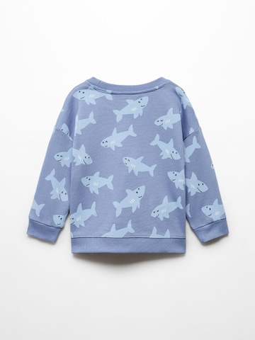 MANGO KIDS Sweatshirt i blå