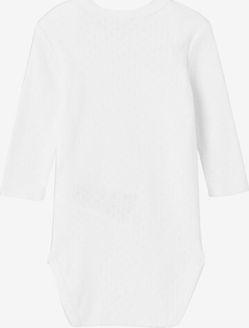 Tutina / body per bambino di NAME IT in bianco