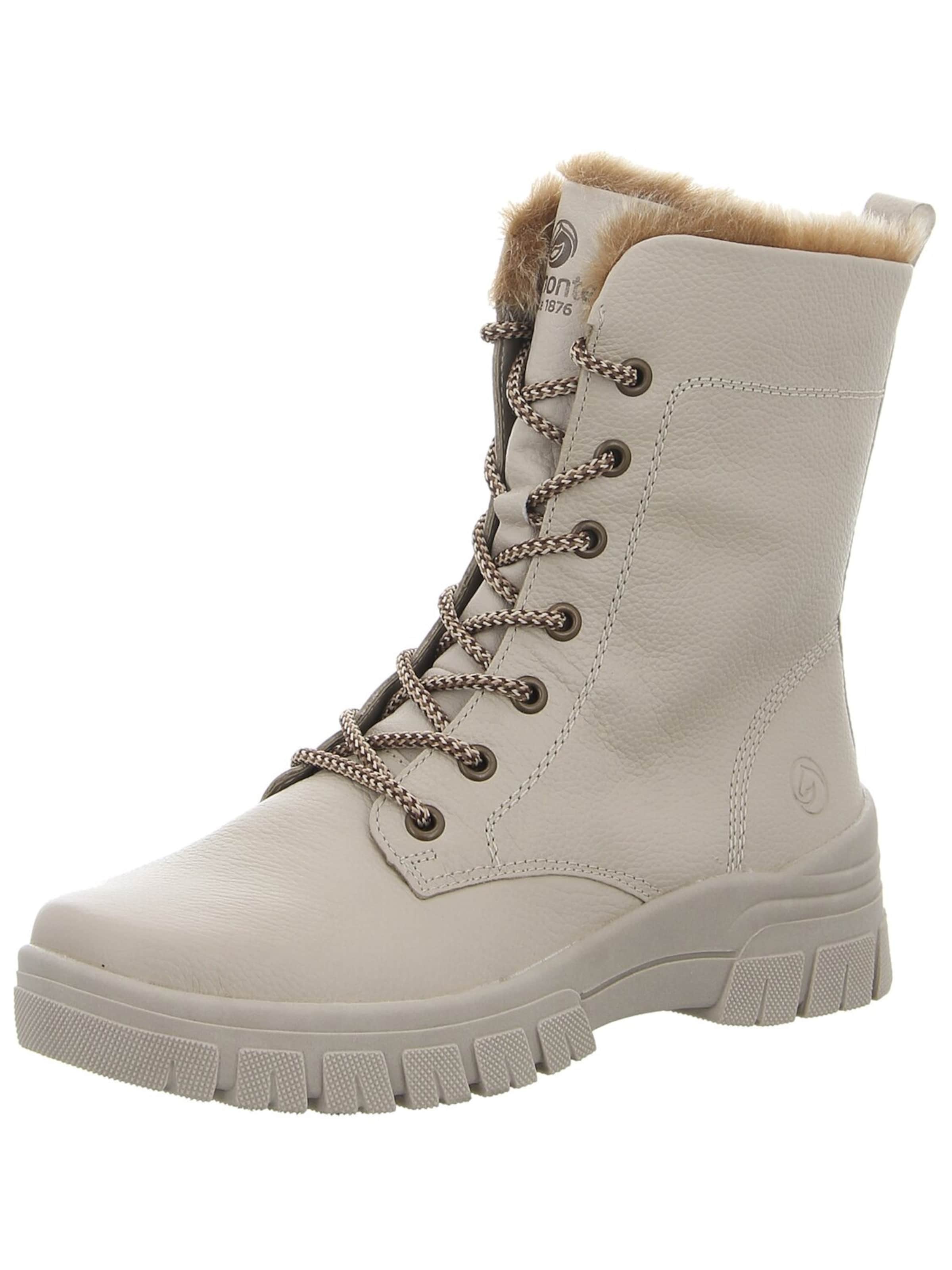 REMONTE Schnürstiefel‌‌‌‌‌‌ in Beige: Vorderseite