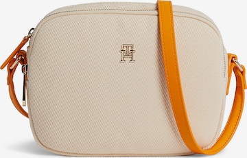 TOMMY HILFIGER Schoudertas in Beige: voorkant