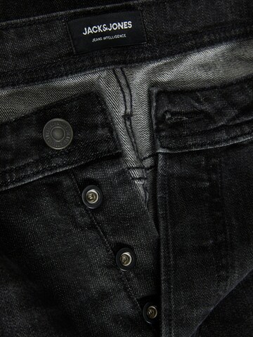 Coupe slim Jean 'Tim' JACK & JONES en noir