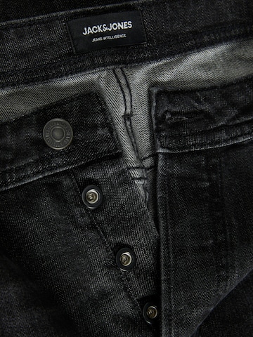 Coupe slim Jean 'Tim' JACK & JONES en noir