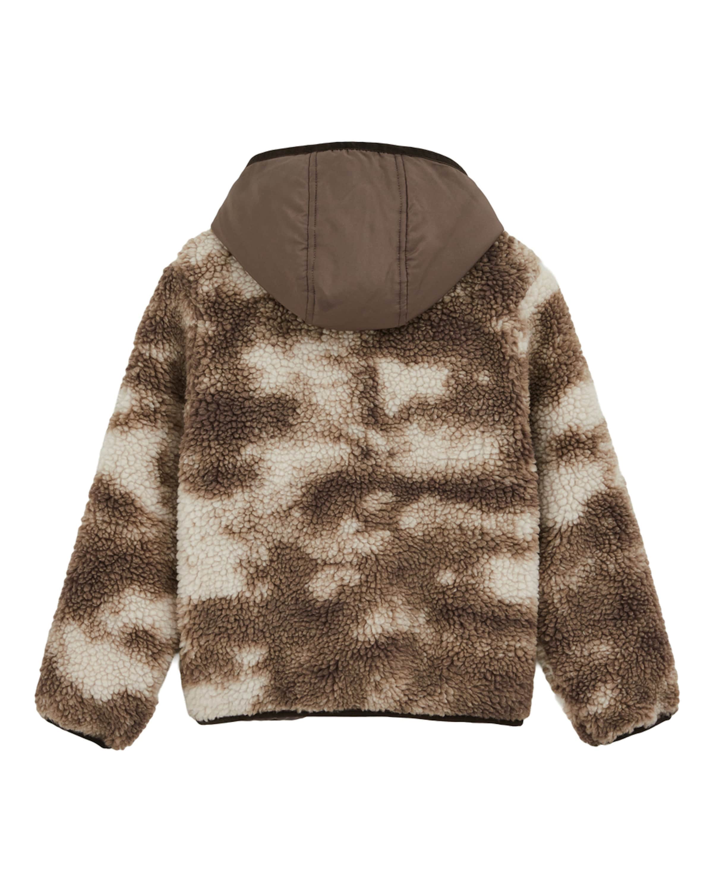 WE Fashion Přechodná bunda – hnědá