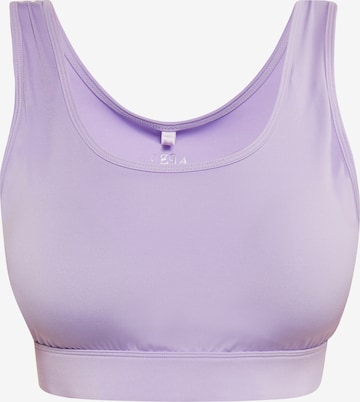 IZIA Top in Purple: front