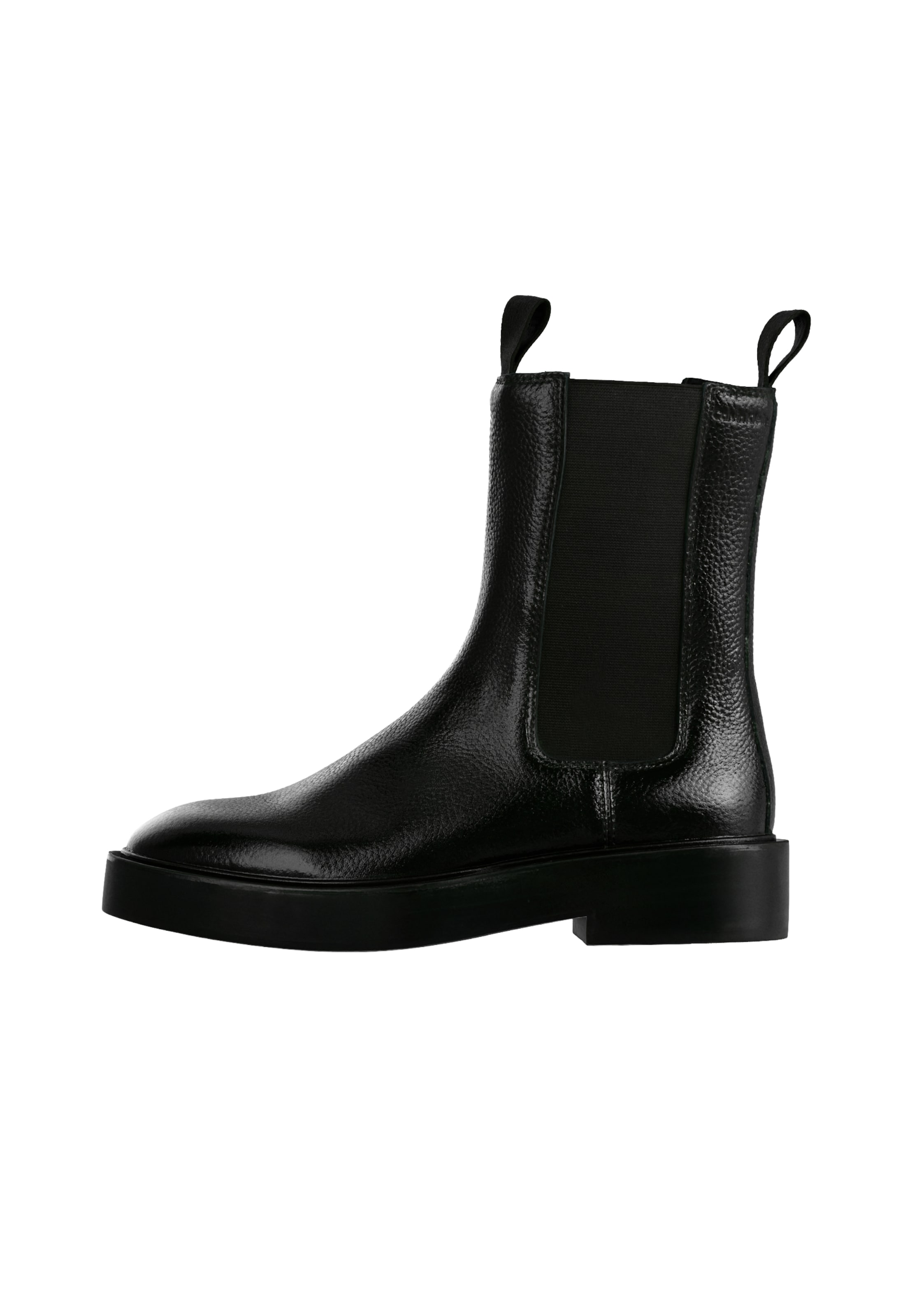 Ghete chelsea de la Calvin Klein pe negru: față