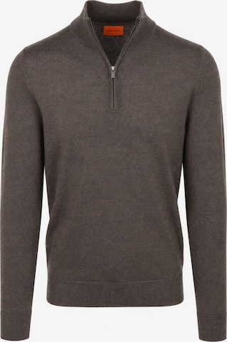 T-Shirt Suitable en marron : devant