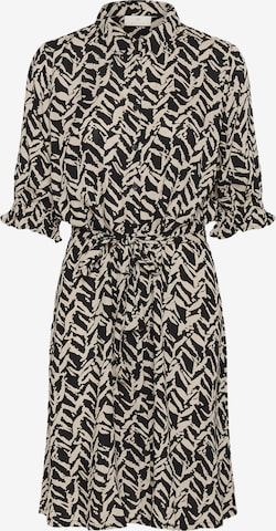 Kaffe Kleid 'Dina' in Schwarz: Vorderseite