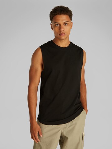 Calvin Klein Jeans Top in Schwarz: Vorderseite