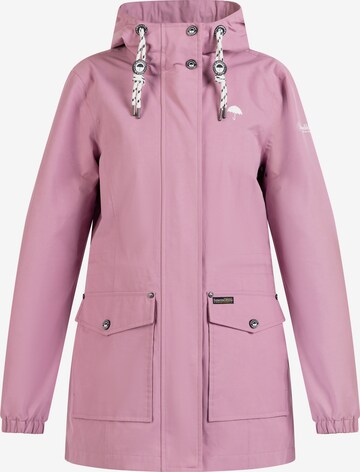 Veste fonctionnelle Schmuddelwedda en rose : devant