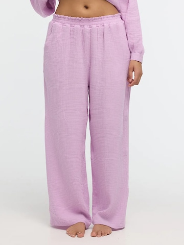 cfab Baggy Trousers 'Musselin Pants' in Purple