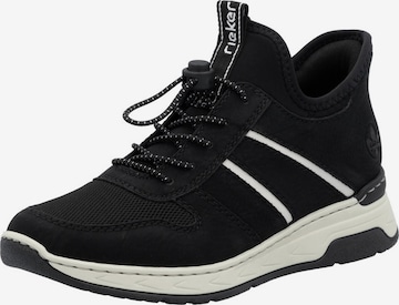 RiekerNiske tenisice - crna boja: prednji dio