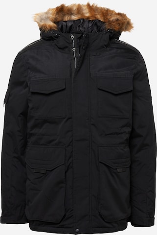 BURTON MENSWEAR LONDON Winterjacke in Schwarz: predná strana