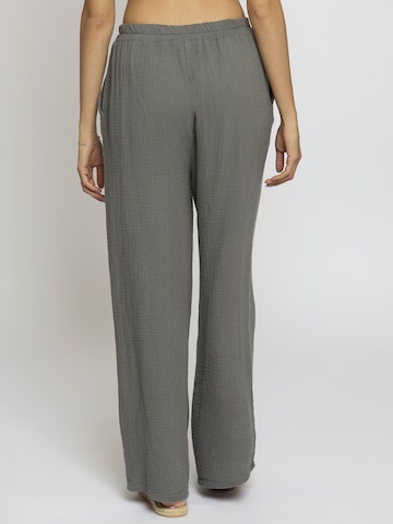 Wide Leg Pantalon 'Edaa' Lilavie en gris