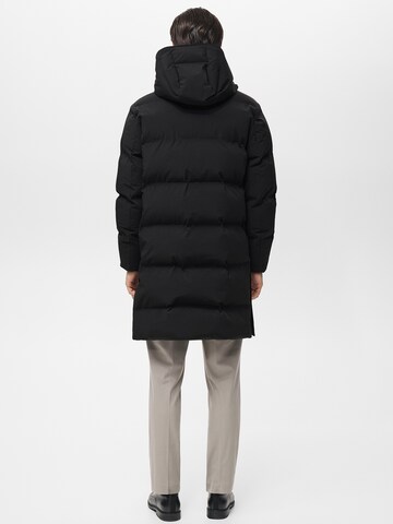 MANGO MAN Winter coat 'Oslo' in Black