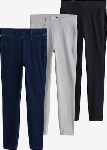 NextSkinny Traper tajice - plava boja: prednji dio