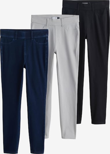 Džegingsai iš Next, spalva – tamsiai (džinso) mėlyna / pilko džinso / juodo džinso spalva, Prekių apžvalga