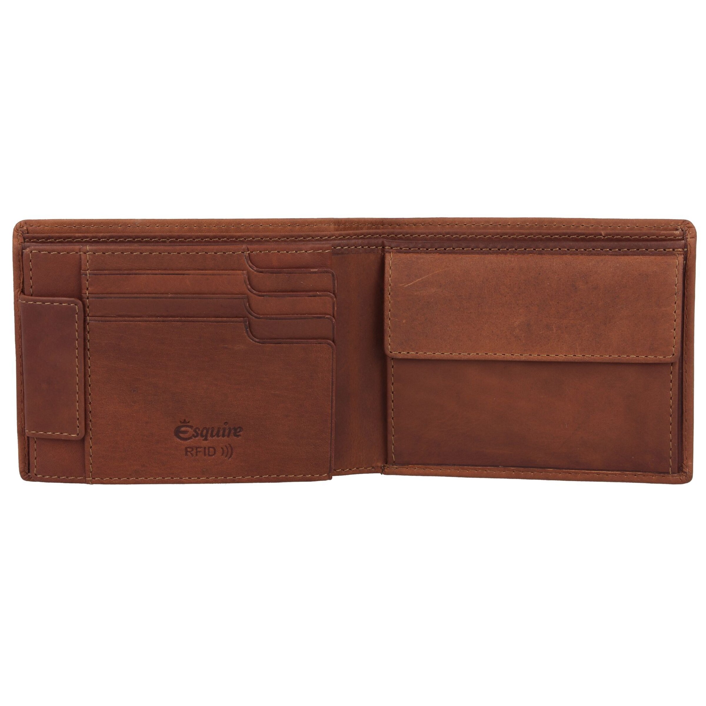 Portamonete 'Dallas' di Esquire in marrone