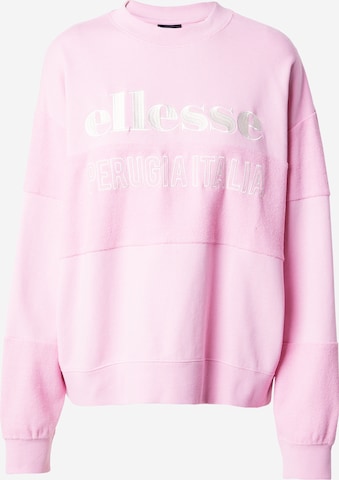 Sweat-shirt ELLESSE en rose : devant