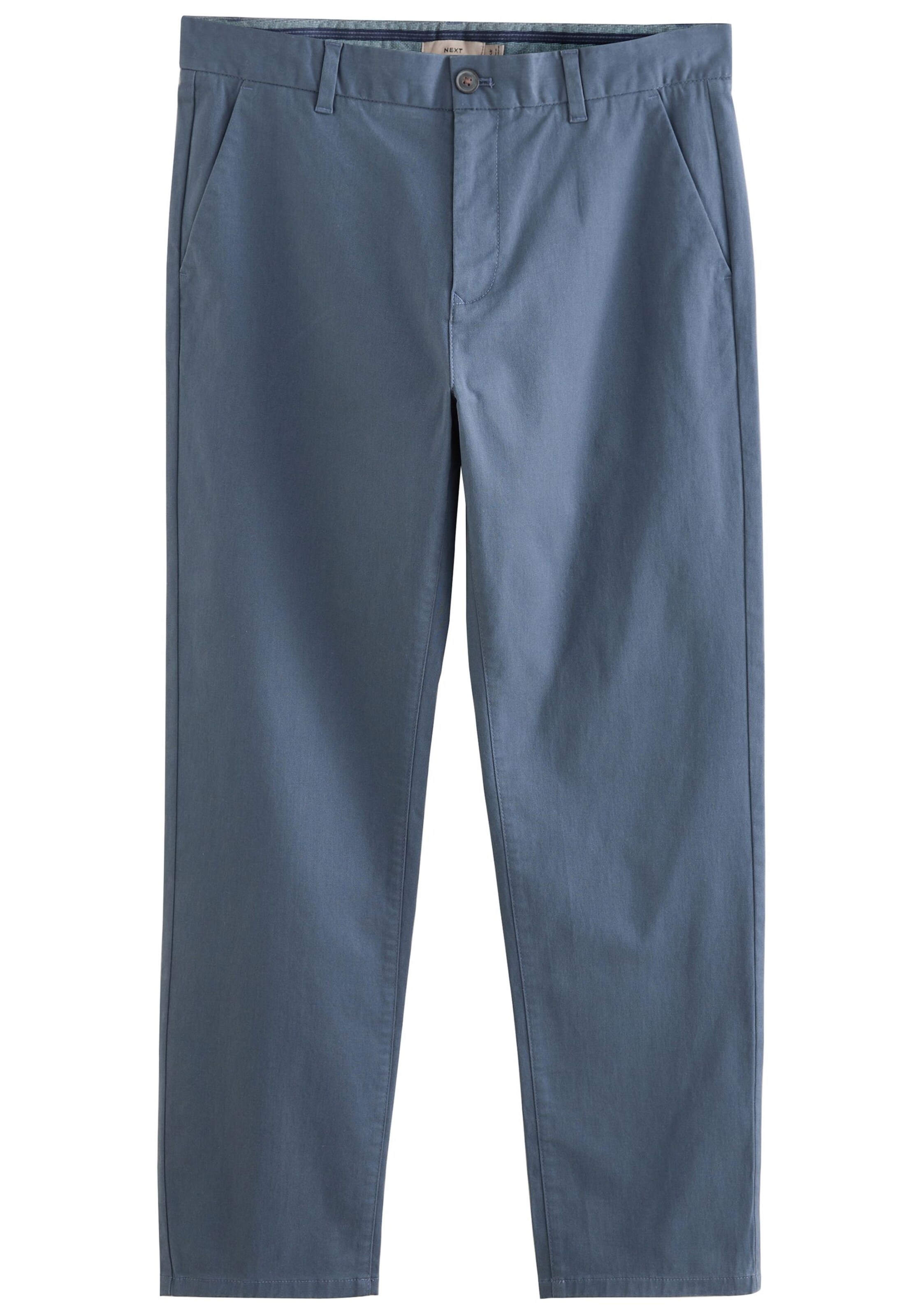 Next Regular Панталон Chino в синьо: отпред