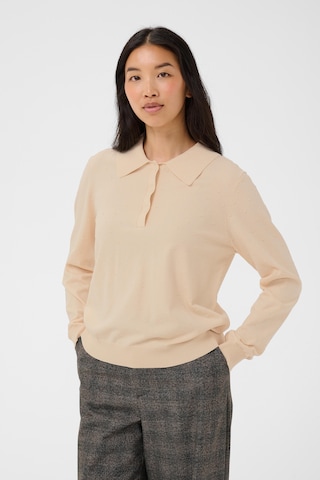 Pull-over 'Channan' Part Two en beige : devant