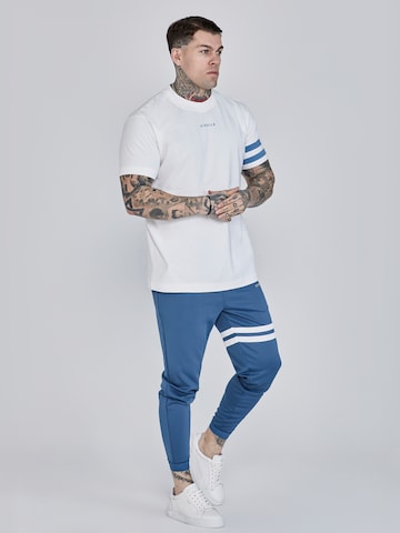 T-Shirt SikSilk en blanc