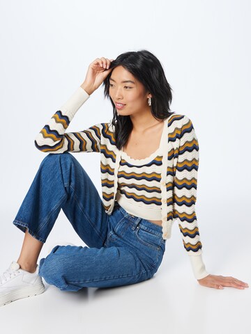 Pepe Jeans Knit Cardigan 'Bracha' in Mixed colors