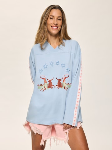 Kamila Šikl Koszulka w kolorze niebieski: przód